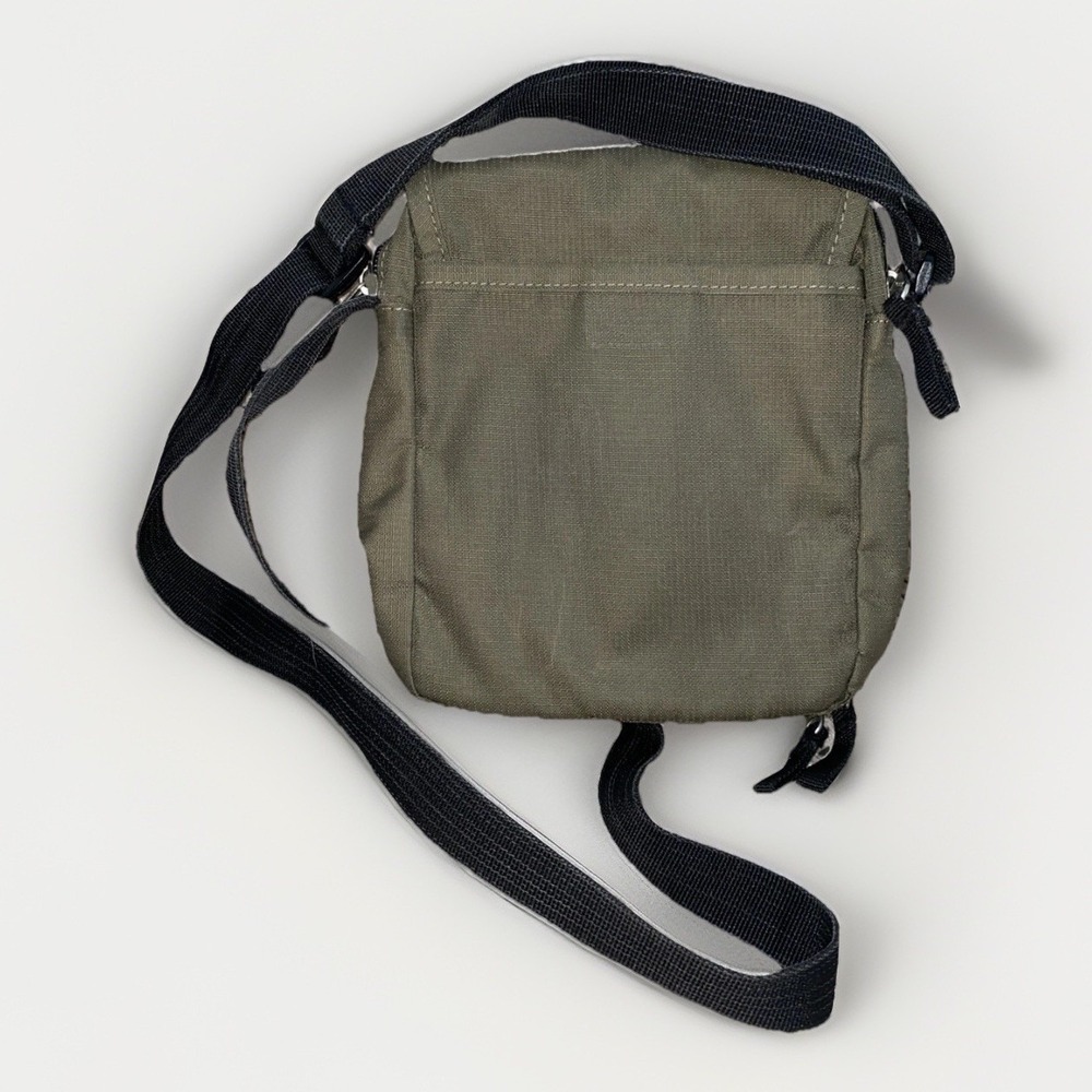 Eddie Bauer Travel Hiking Olive Green Crossbody Bag - Picture 3 of 8